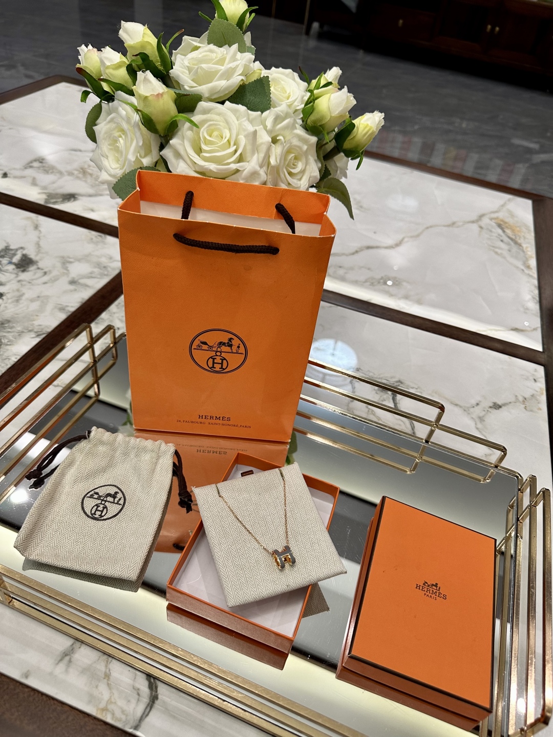 HERMES jewelry model 65